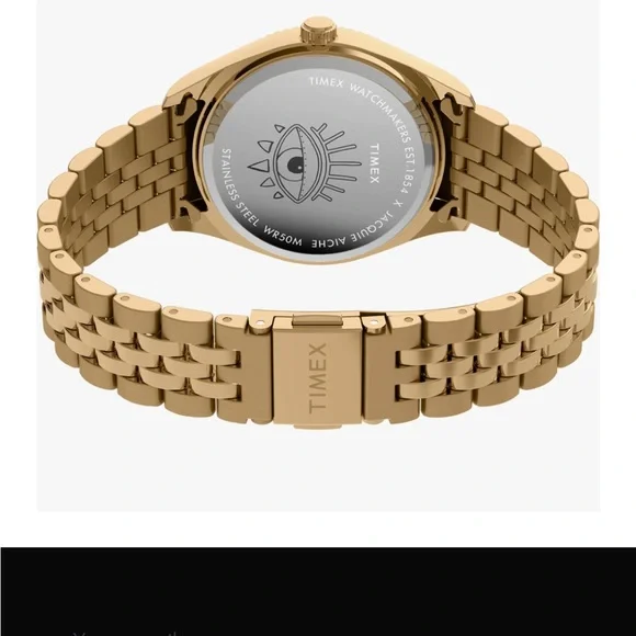 NWT Jacquie Aiche Timex Legacy Gold Sunray Flower Tribe Eye  display picture 3